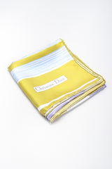 Recess Los Angeles Vintage Christian Dior Linear Circle Scarf