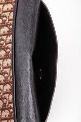 Recess Los Angeles Vintage Christian Dior Leather Monogram Envelope Clutch