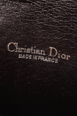 Recess Los Angeles Vintage Christian Dior Leather Monogram Envelope Clutch