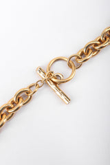 Recess Los Angeles Vintage Christian Lacroix Baroque Carved Heart Collar Necklace