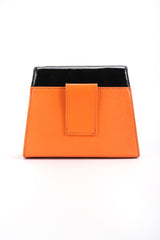 Recess Designer Consignment Vintage Christian Lacroix Mini Crossbody Patent Leather Flap Bag Los Angeles Resale