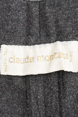 Vintage Claude Montana Flannel Pleated Trouser label at Recess Los Angeles