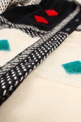 Vintage Coloratura Diamond Mondrian Car Coat fabric detail at Recess Los Angeles