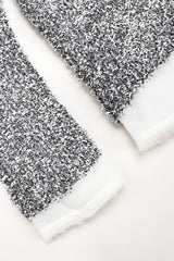 Recess Los Angeles Vintage Comme des Garcons Metallic Tinsel Cloud Sweatshirt