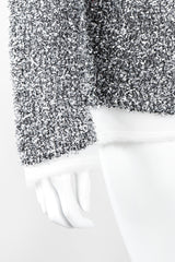 Recess Los Angeles Vintage Comme des Garcons Metallic Tinsel Cloud Sweatshirt