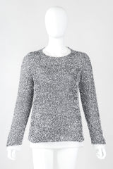 Recess Los Angeles Vintage Comme des Garcons Metallic Tinsel Cloud Sweatshirt