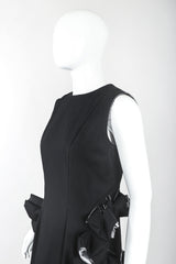 Recess Designer Consignment Vintage Comme des Garçons Japanese Avant Garde Padded Puff Sheath Dress Los Angeles Resale