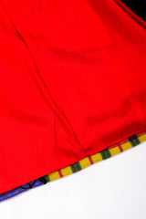 Recess Los Angeles Vintage Complice Multicolor Red Velvet Stars Hearts Patchwork Embroidery Wool Suit Jacket