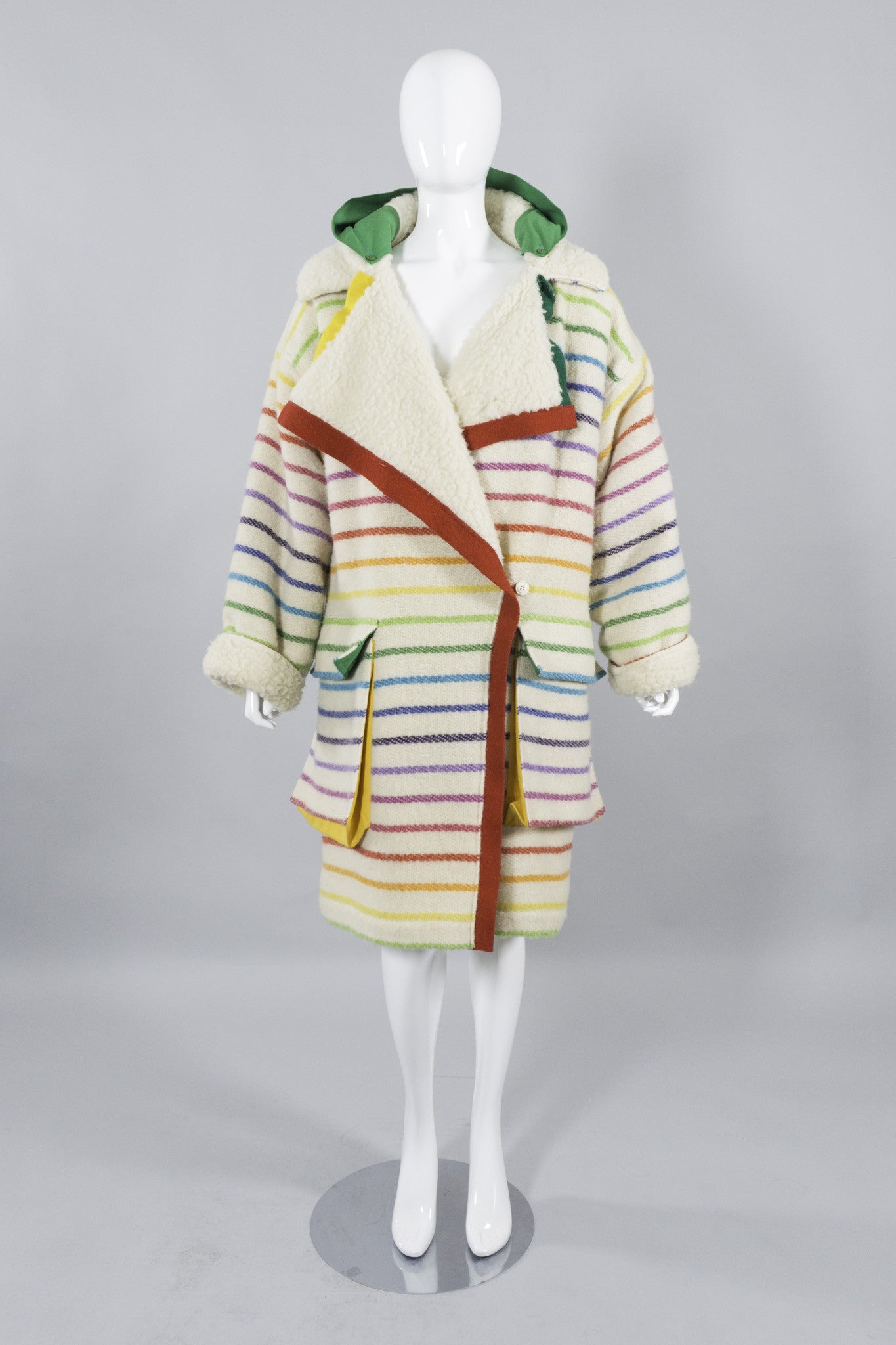 Jean Charles De Castelbajac Rainbow Coat