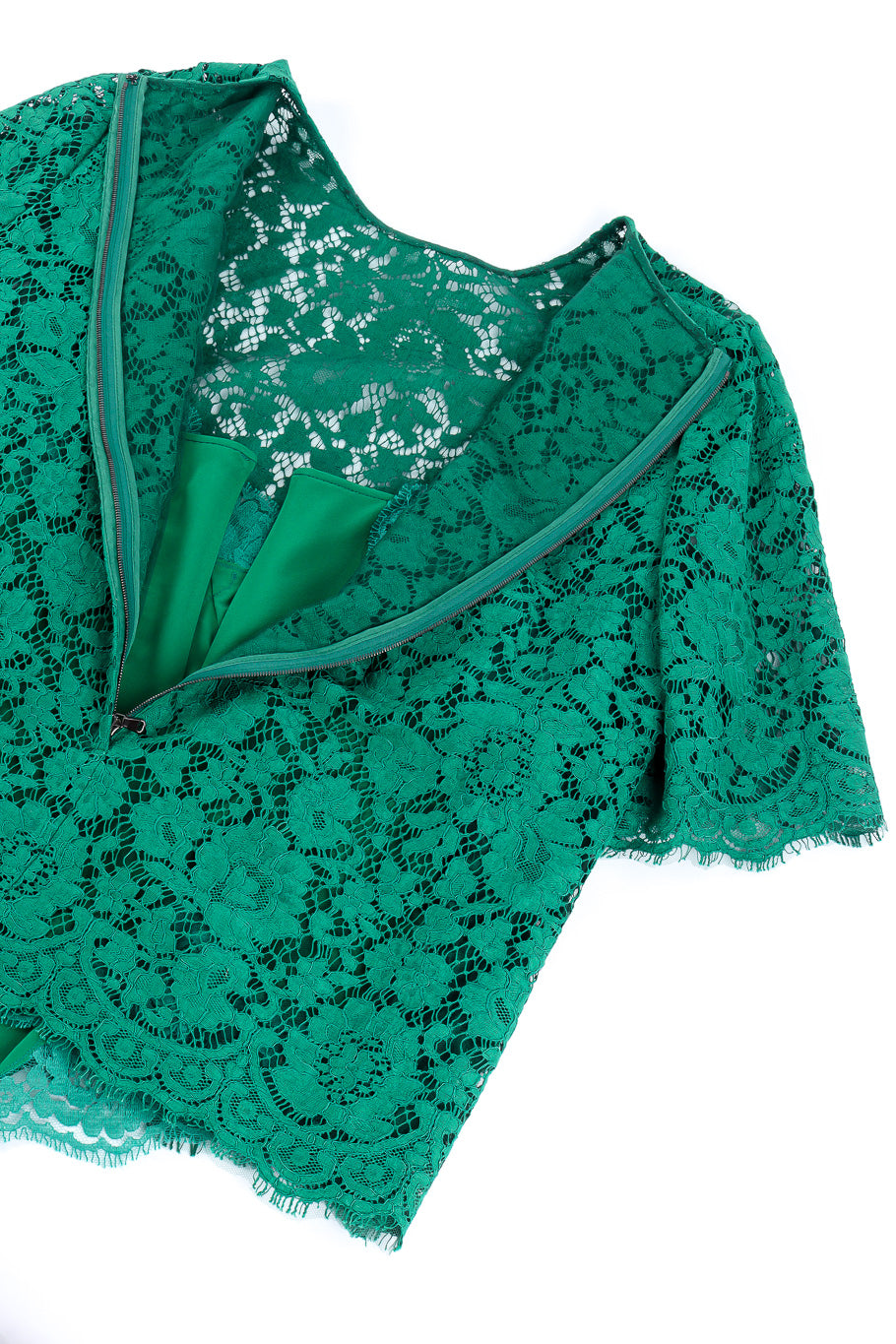 Dolce & Gabbana soutache lace top back zipper @recessla