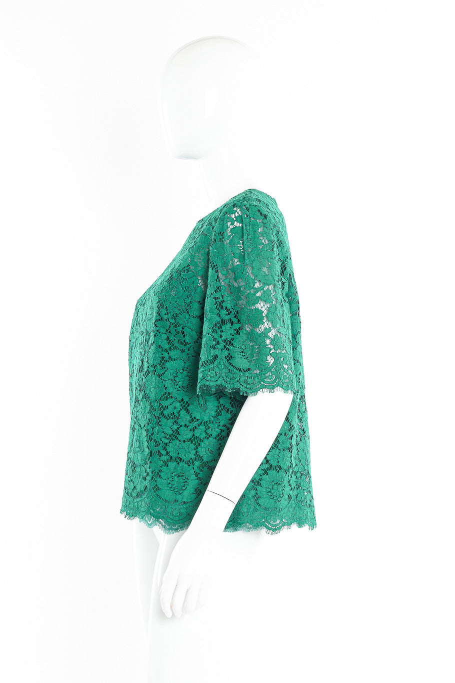 Dolce & Gabbana soutache lace top on mannequin @recessla