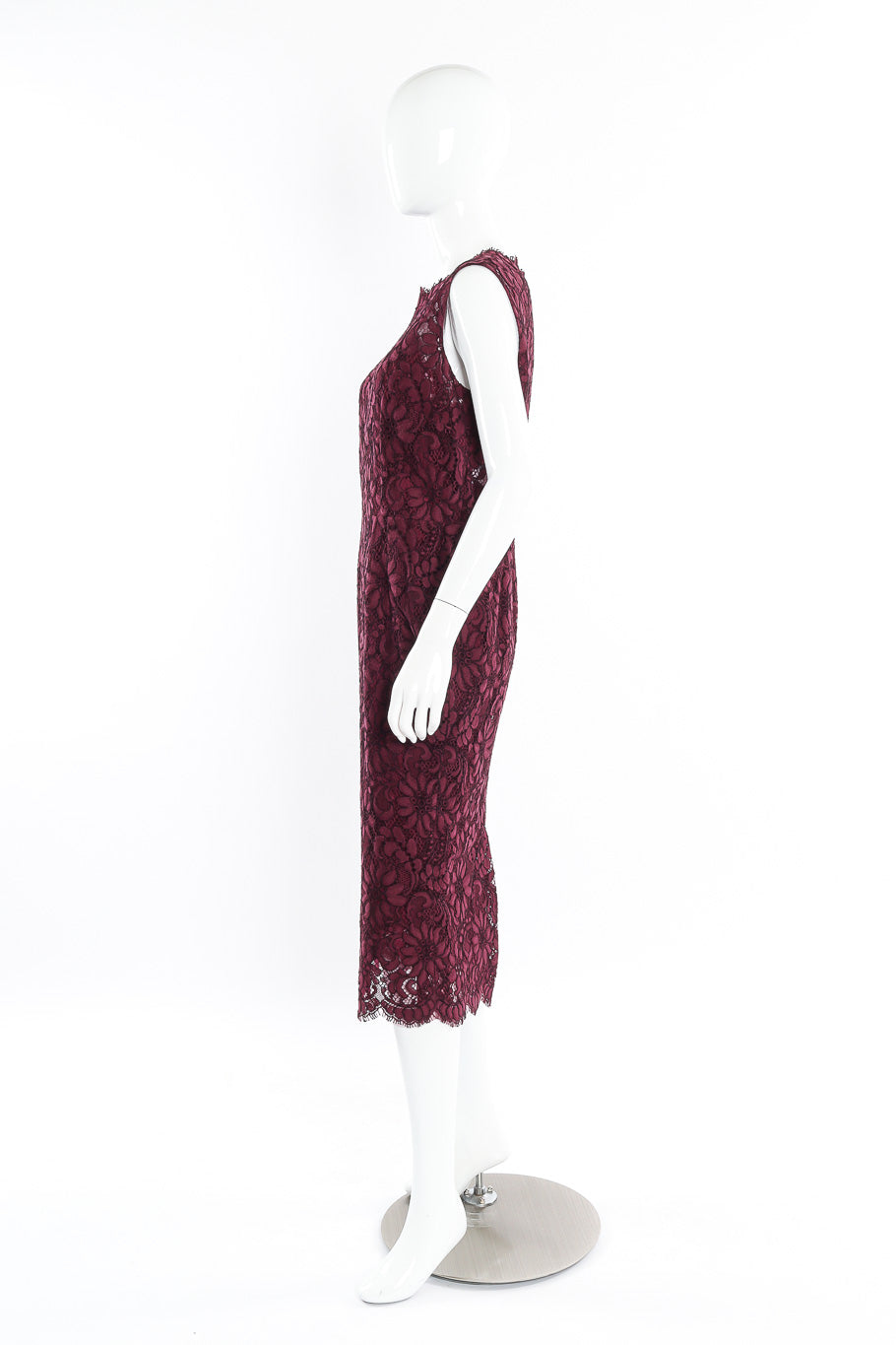Dolce & Gabbana sleeveless midi dress on mannequin @recessla