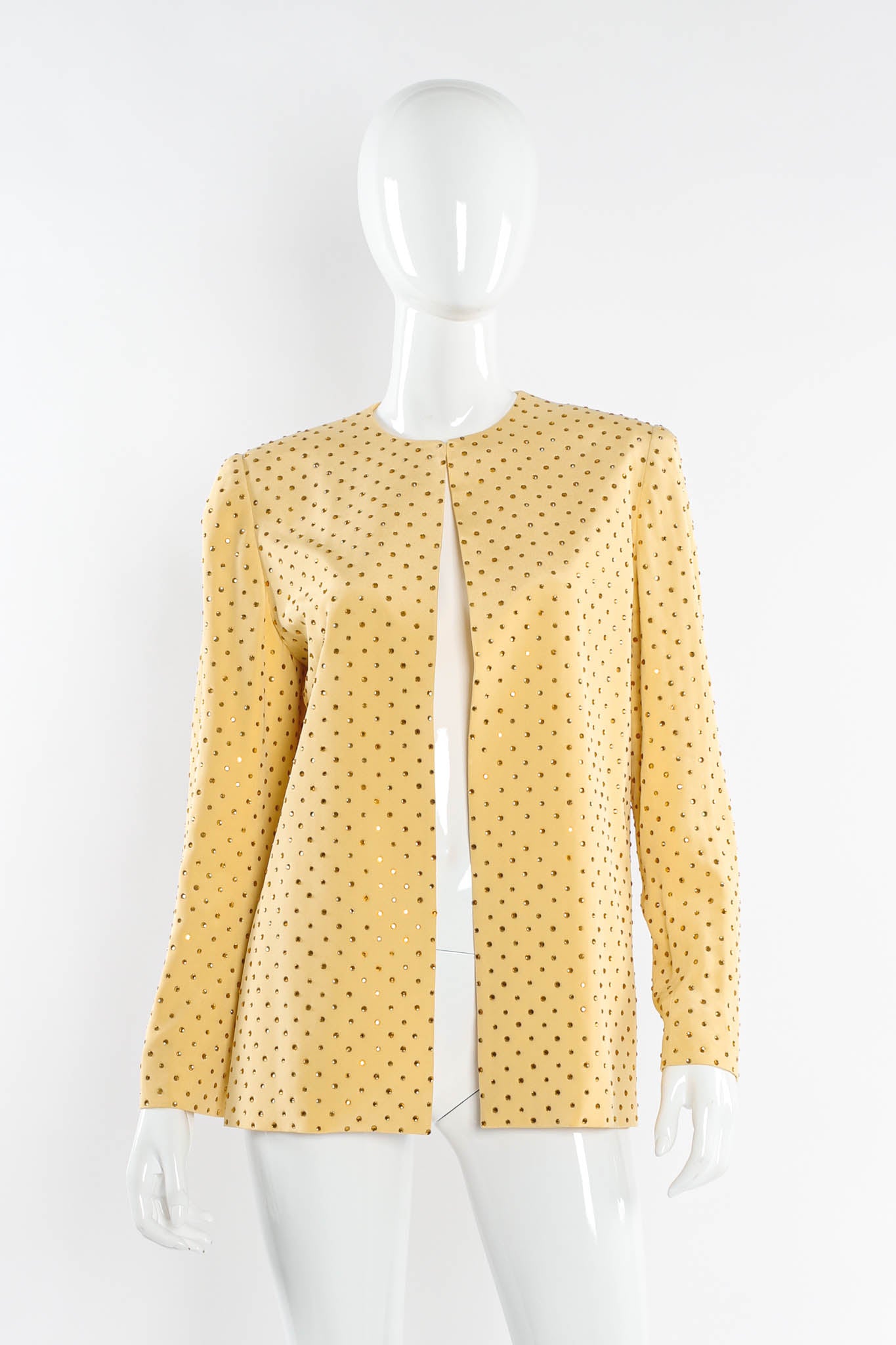 Vintage David Hayes Rhinestone Silk Jacket – Recess