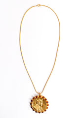 Vintage William deLillo Coin Cabochon Pendant Necklace at Recess Los Angeles