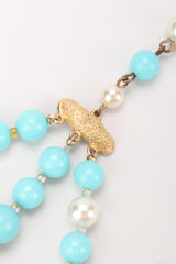 Recess Los Angeles Vintage De Mario Under The Sea Tiered Beaded Collar Choker Necklace