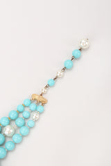 Recess Los Angeles Vintage De Mario Under The Sea Tiered Beaded Collar Choker Necklace