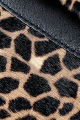 Calf Hair Cropped Leather Jacket