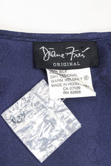 Recess Los Angeles Vintage Diane Freis Silk Damask Power Jumpsuit