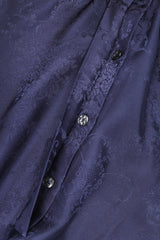 Recess Los Angeles Vintage Diane Freis Silk Damask Power Jumpsuit