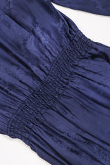 Recess Los Angeles Vintage Diane Freis Silk Damask Power Jumpsuit