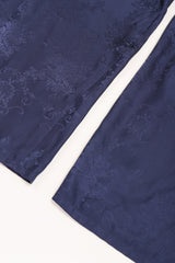 Recess Los Angeles Vintage Diane Freis Silk Damask Power Jumpsuit