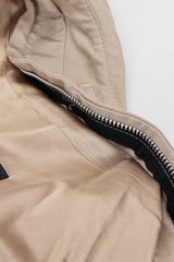 Vintage Christian Dior Monsieur Khaki Classic Trench Coat Zipper Facing