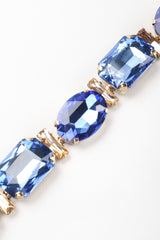 Recess Los Angeles Vintage Dolce & Gabbana Something Blue Gemstone Floral Belt