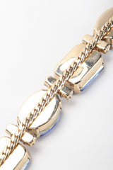 Recess Los Angeles Vintage Dolce & Gabbana Something Blue Gemstone Floral Belt