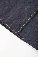 Recess Vintage Dolce & Gabbana charcoal Pinstripe jacket, missing beads