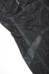 Recess Designer Consignment Vintage Dolce & Gabbana Brocade Bustier Slip Dress Los Angeles Resale Mariano Fortuny