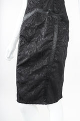 Recess Designer Consignment Vintage Dolce & Gabbana Brocade Bustier Slip Dress Los Angeles Resale Mariano Fortuny