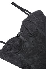 Recess Designer Consignment Vintage Dolce & Gabbana Brocade Bustier Slip Dress Los Angeles Resale Mariano Fortuny