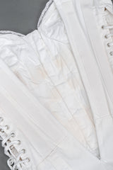 Recess Los Angeles Vintage Dolce & Gabbana 90s Bondage Corset Dress