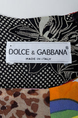 Vintage Dolce & Gabbana Spring/Summer 1993 Collection Label on fabric