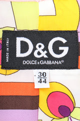 Recess Designer Consignment Vintage Dolce & Gabbana D&G Silk Dupioni Jacket & Pant Suit Set Los Angeles Resale