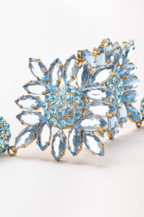 Recess Los Angeles Vintage Donna Donna Blue Crystal Daisy Earrings