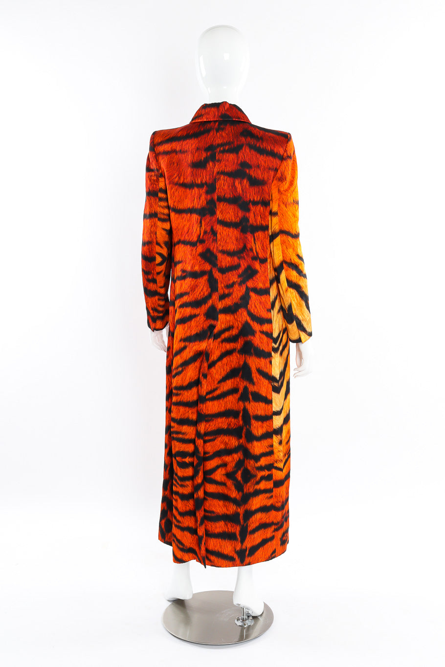 Dries Van Noten tiger duster coat on mannequin @recessla