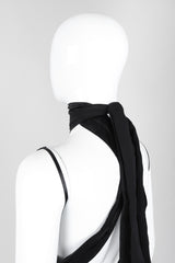 Recess Los Angeles Vintage Elisabetta Rogiani Leather Tie-Back Backless Camisole