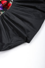 Recess Los Angeles Vintage Helga for Elizabeth Arden Salon Floral Velvet Lamé Burnout Dress