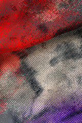 Vintage Emanuel Ungaro Ombré Rose Print Skirt print close up @ Recess LA