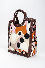 Recess Los Angeles Vintage Emilio Pucci Corduroy Print Tote Bag