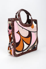 Recess Los Angeles Vintage Emilio Pucci Corduroy Print Tote Bag