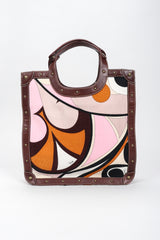 Recess Los Angeles Vintage Emilio Pucci Corduroy Print Tote Bag