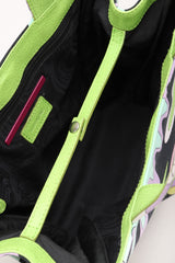 Recess Los Angeles Vintage Pucci Canvas Psychedelic Print Mini Tote Handbag