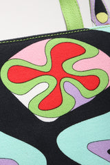 Recess Los Angeles Vintage Pucci Canvas Psychedelic Print Mini Tote Handbag