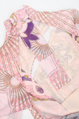 Recess Los Angeles Vintage Emilio Pucci Slashed Chiffon Cutout Dress