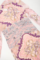 Recess Los Angeles Vintage Emilio Pucci Slashed Chiffon Cutout Dress