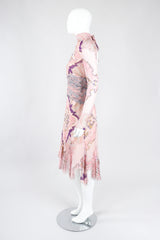 Recess Los Angeles Vintage Emilio Pucci Slashed Chiffon Cutout Dress