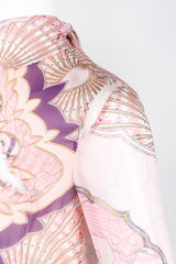 Recess Los Angeles Vintage Emilio Pucci Slashed Chiffon Cutout Dress