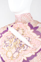 Recess Los Angeles Vintage Emilio Pucci Slashed Chiffon Cutout Dress